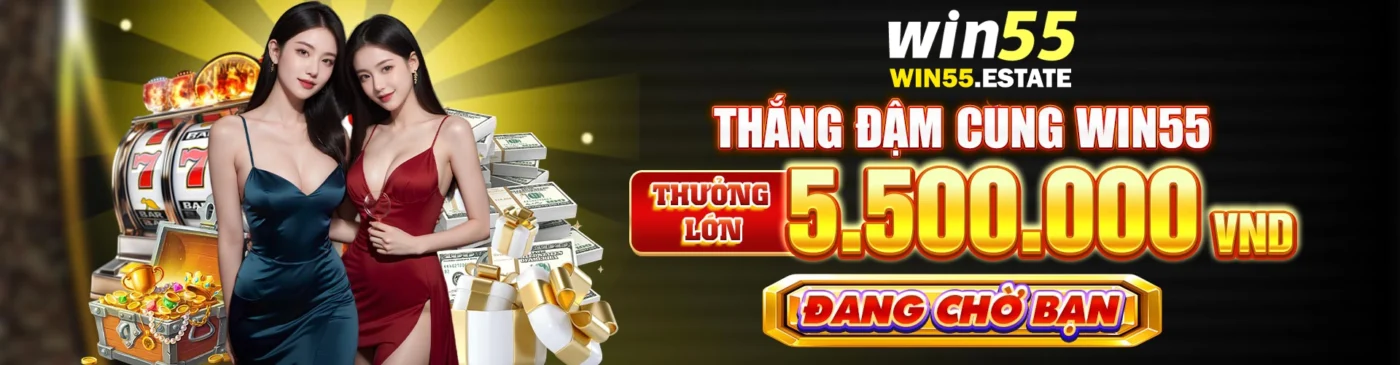 Baner trang chủ win55 chính thức