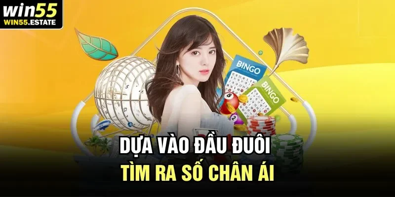 Dựa vào đầu đuôi tìm ra số chân ái
